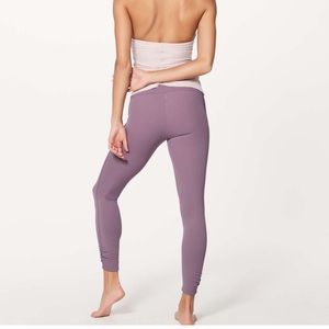 Lululemon Awakening Tight in Dusty Mauve